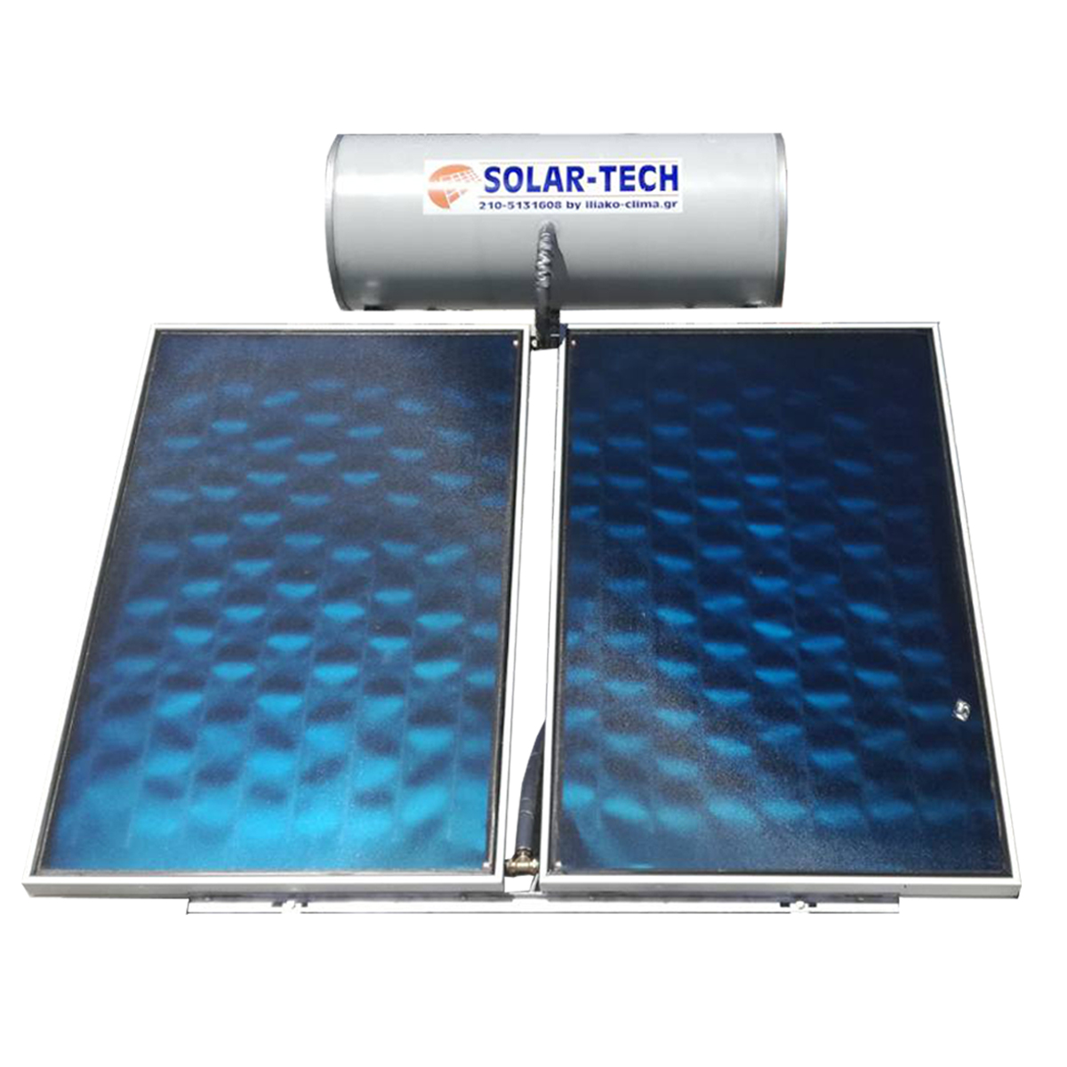 Ηλιακός θερμοσίφωνας Solar Tech διπλός