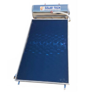 Ηλιακός θερμοσίφωνας INOX 80 λίτρα ST-DGL 1,5m2 διπλής ενέργειας