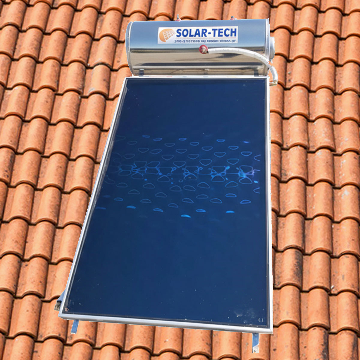 Ηλιακός θερμοσίφωνας INOX Solar Tech μονός